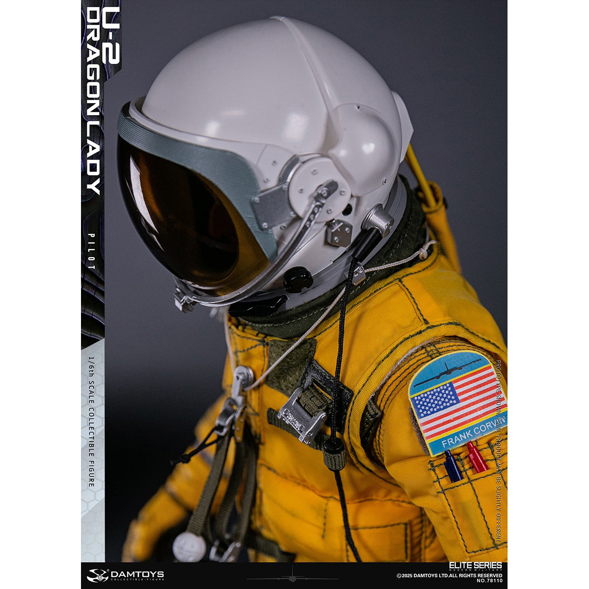 DAMTOYS, U-2 Dragon Lady Reconnaissance Aircraft Pilot & SR-71 Blackbird Reconnaissance Aircraft Test Pilot, Action Figures