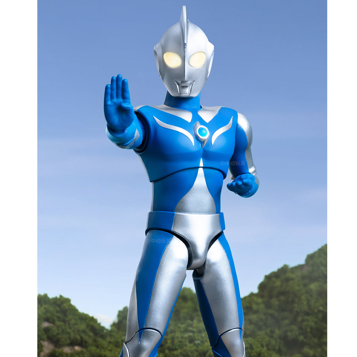 ZD Toys 1/10 Belial Atrocious & Ultraman Cosmos Luna Mode & Ultraman Belial & Ultraman Dyna, All Luminous Version Action Figures