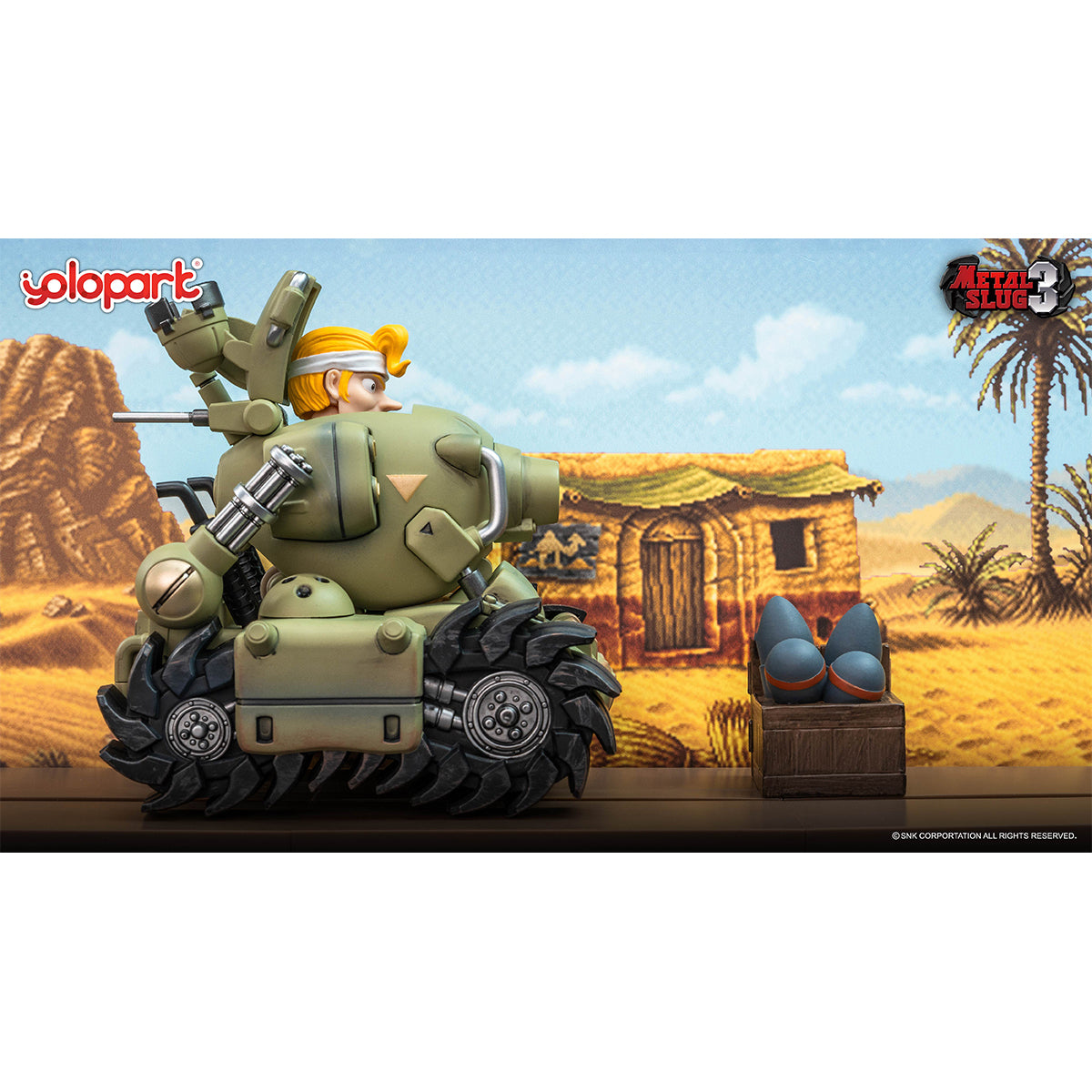 Yolopark AMK MINI Pro Metal Slug 3 Wave 1 Assembly Model Kits