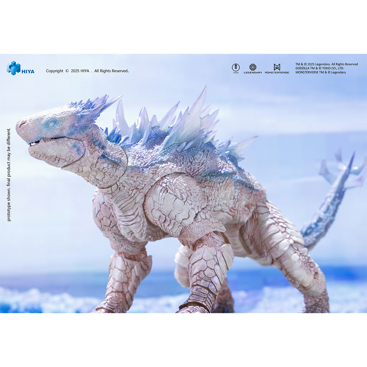 HIYA Exquisite Basic Godzilla x Kong: The New Empire Frost Bite Blast Snow Demon Shimo EBG0189 Monster Action Figure
