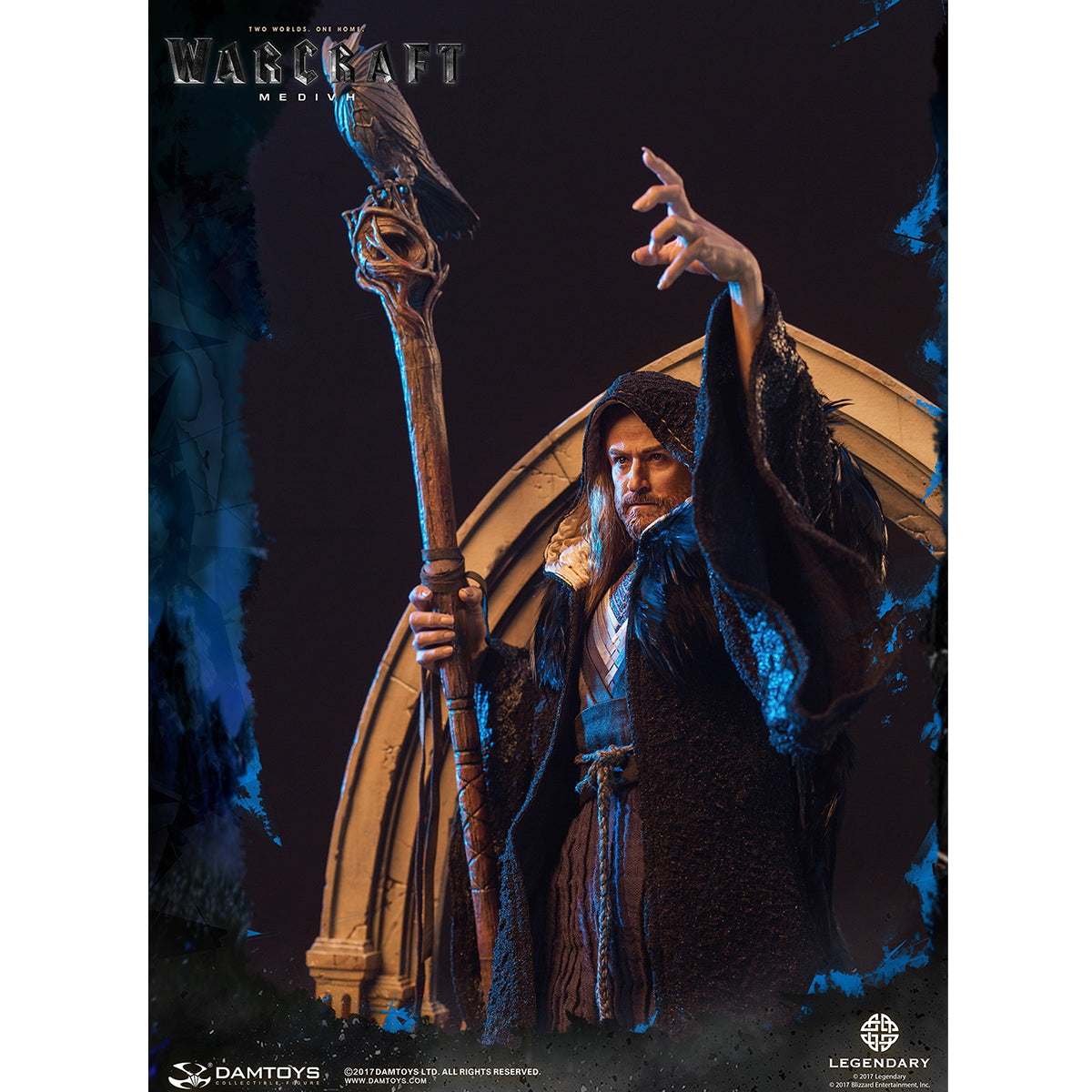 DAMTOYS Epic Series: Warcraft movie – Medivh 27-inch Premium Art Statue