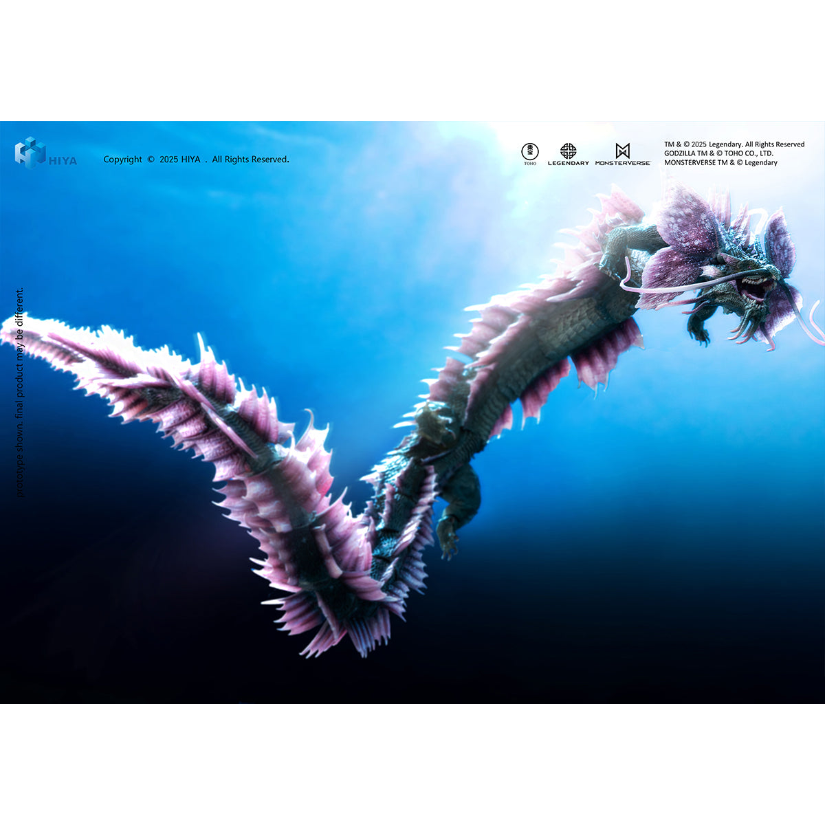 HIYA Godzilla vs. Kong: The New Empire - Tiamat EBG0182 Exquisite Basic Series Monster Action Figure