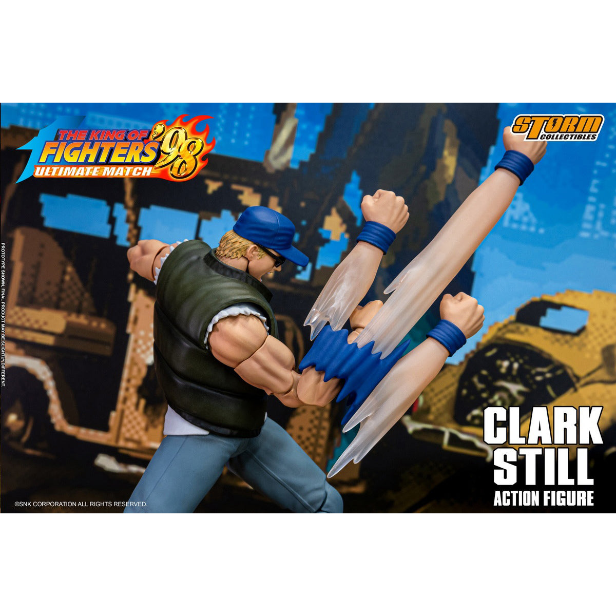 Storm Collectibles SKKF17 KOF 98UM SKKF17 CLARK STILL Action Figure