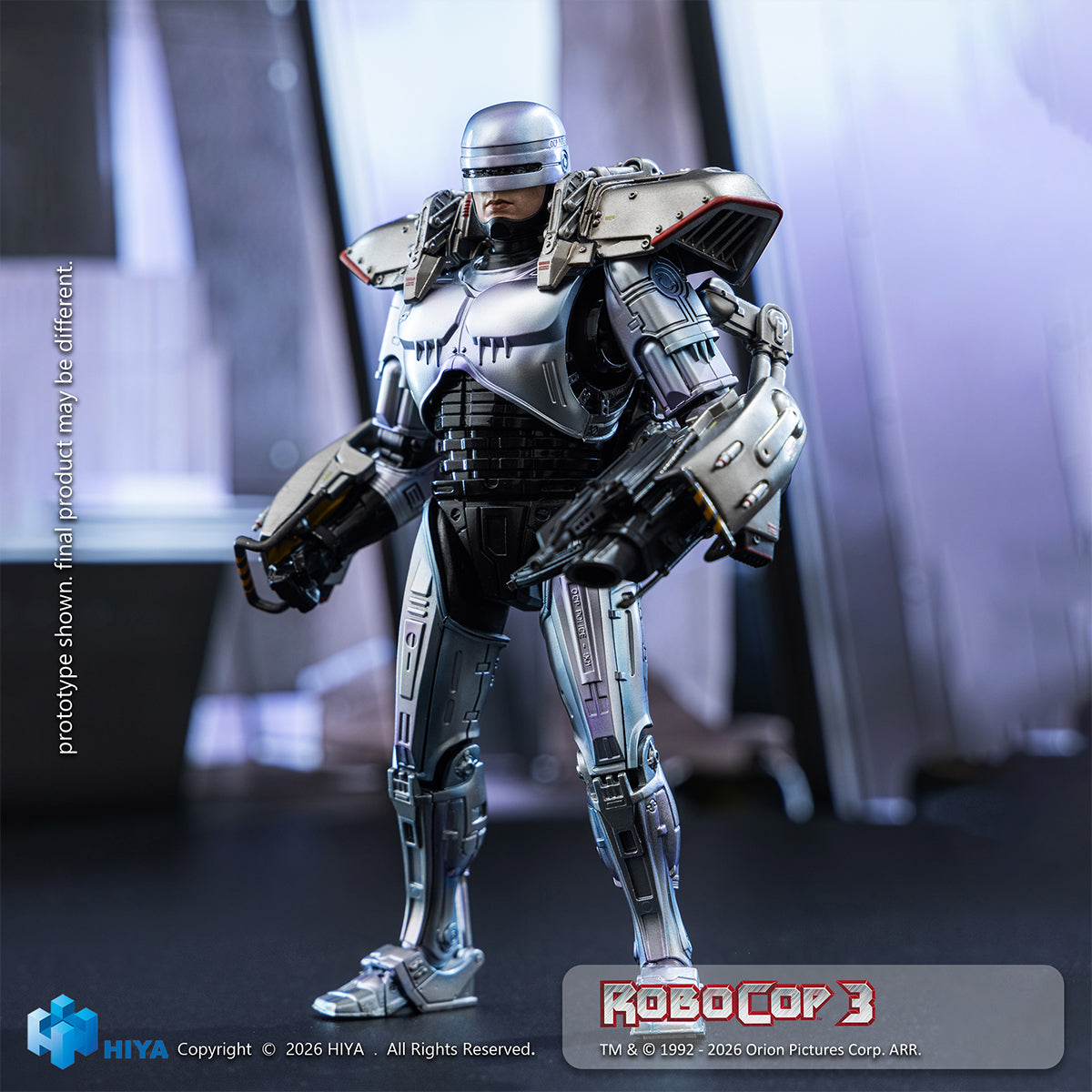 HIYA RoboCop 3 Exquisite Super Series ESR0306 RoboCop 1/12 Scale Action Figure