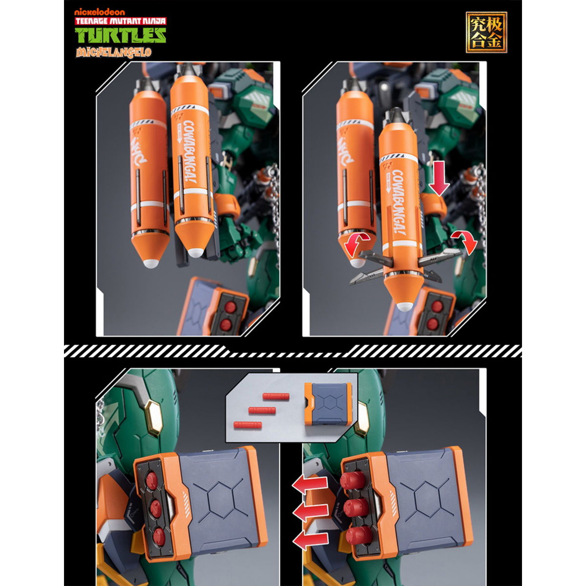 HEATBOYS Mecha Alloy Armor TMNT Leonardo HB0012 Raphael HB0013 Michelangelo HB0014 Donatello HB0015 4-Turtle Set Action Figure