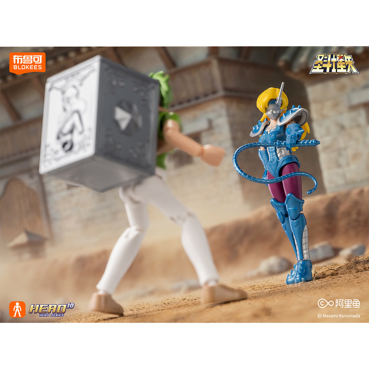 BLOKEES Saint Seiya Knights of the Zodiac Galaxy Version Vol.4 Twelve Gold Zodiac Blind Box