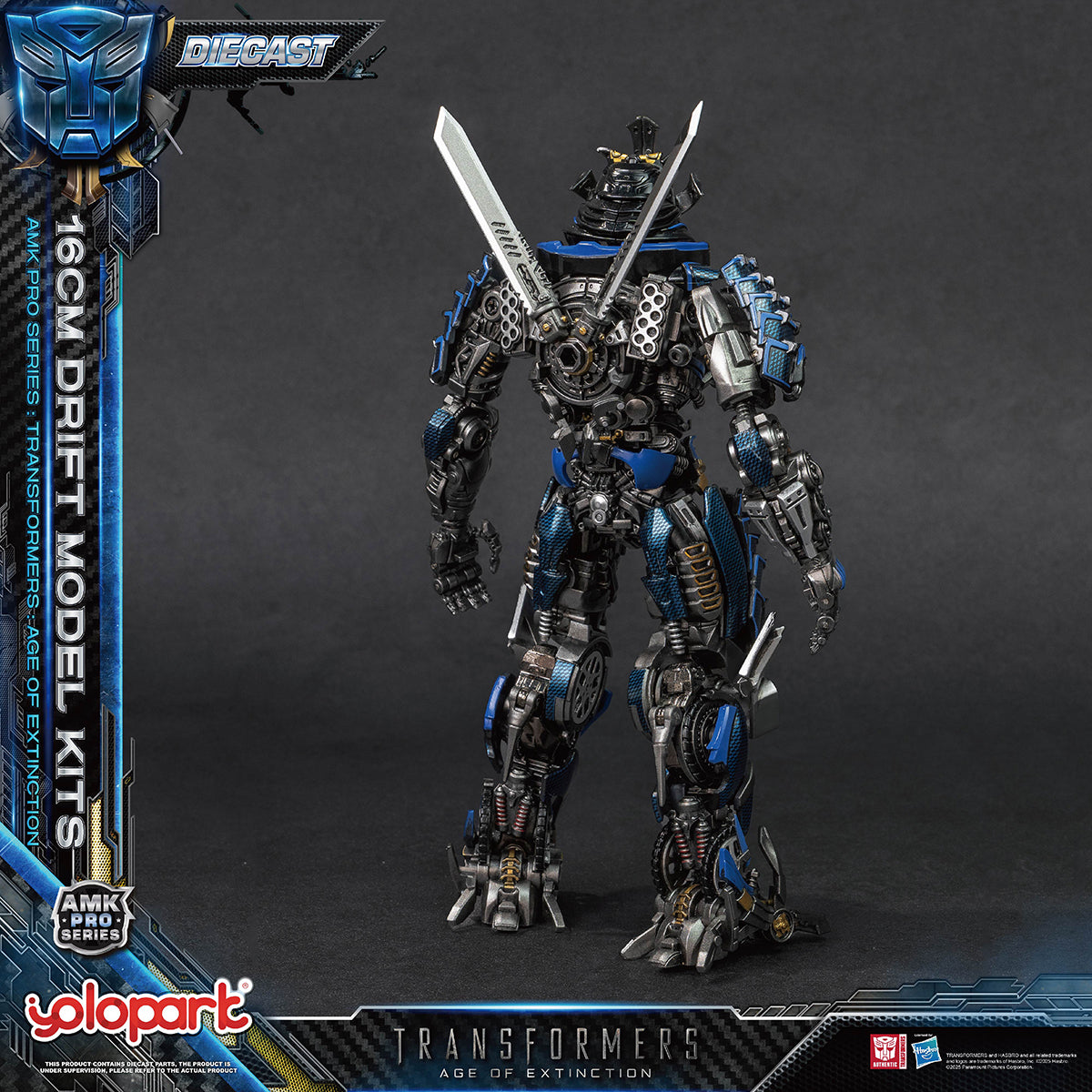 YOLOPARK AMK PRO Series Transformers Drift Die-Cast Assembly Model Kits
