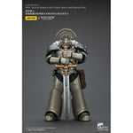 JOYTOY Warhammer The Horus Heresy, Iron Warriors Command Squad Chosen with Legion Standard/MKVI Tactical Sergeant with Power Sword and Plasma Pistol, Action Figures