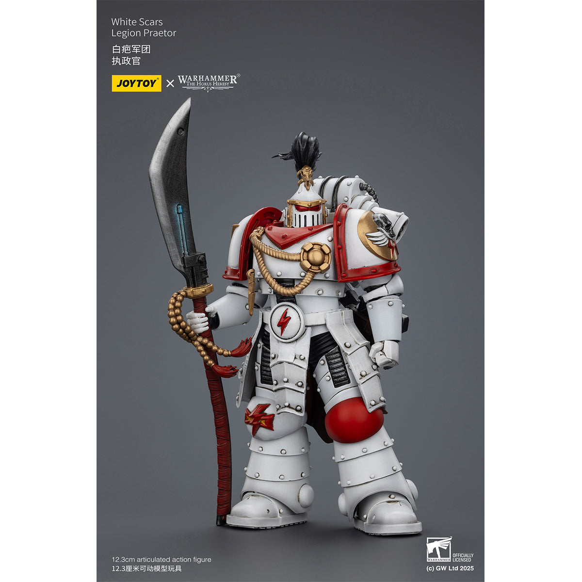 JOYTOY Warhammer White Scars Legion Praetor & White Scars Ebon Keshig Terminator 1/18 Scale Action Figure