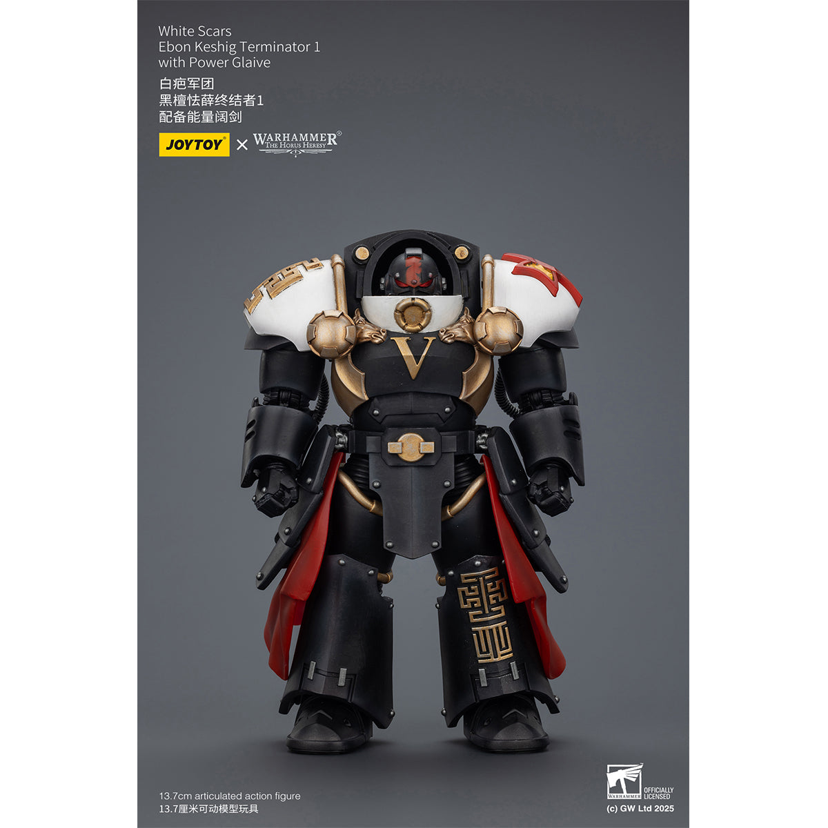 JOYTOY Warhammer White Scars Legion Praetor & White Scars Ebon Keshig Terminator 1/18 Scale Action Figure
