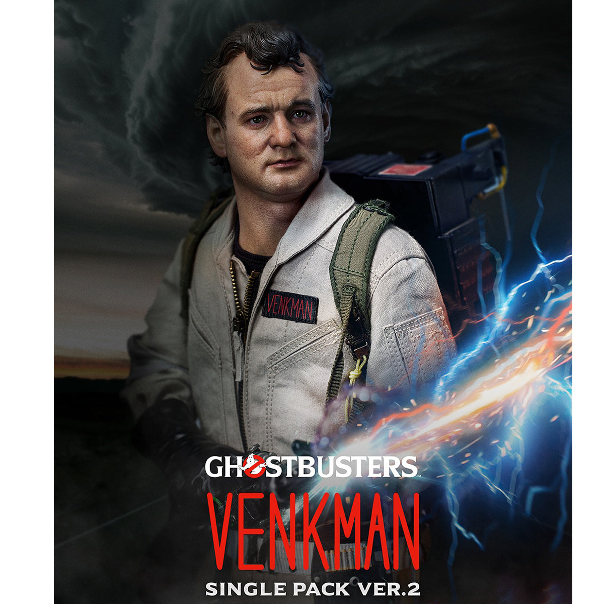 Blitzway, Ghostbusters 1984, Winston Zeddemore/Dr. Egon Spengler/Dr. Raymond Stantz/Dr. Peter Venkman, Single Pack ver.2, 1/6 Scale Action Figure