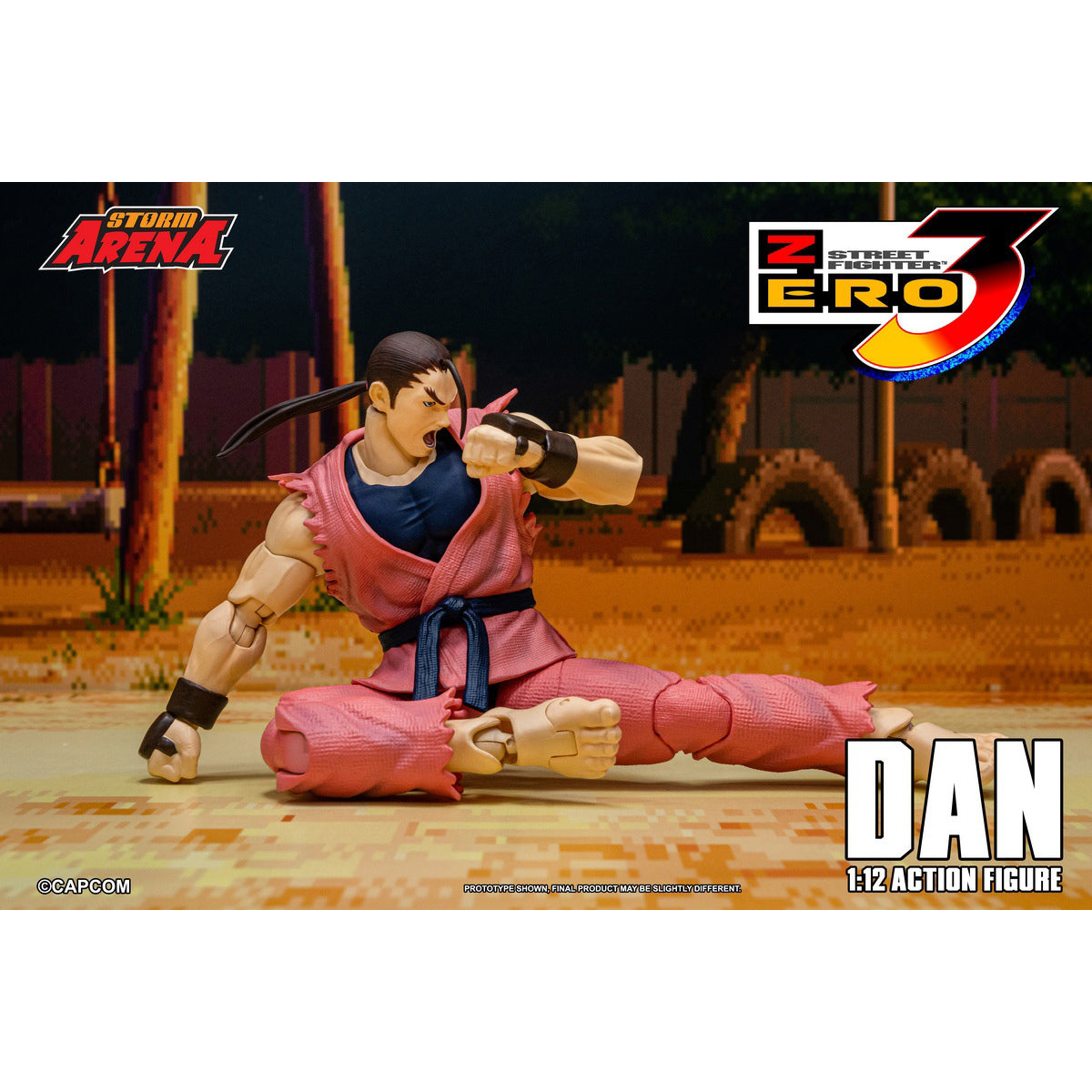 Storm Collectibles Street Fighter Zero 3: DAN 1/12 Scale Action Figure