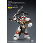 JOYTOY White Scars Legion Praetor in Cataphractii Terminator Armour & Stormseer Consul with Force Staff and Bolt Pistol JT03486 1/18 Scale Action Figure