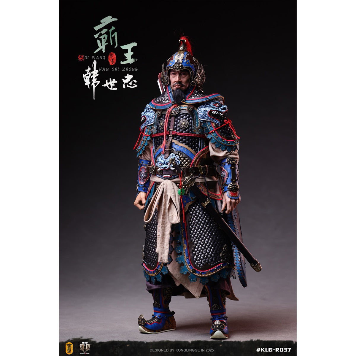 KONGLINGGE Zhongwu Han Shizhong KLG-R037 1/6 Scale Action Figure