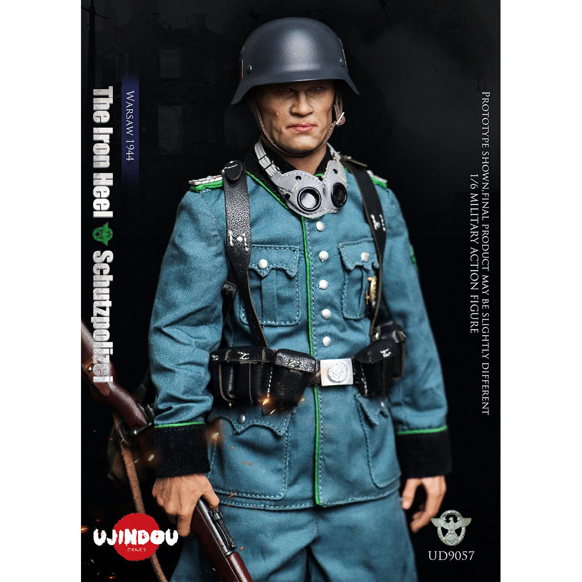 UJINDOU UD9057 The Iron Heel-WWII German Schutzpolizei Warsaw 1944 1/6 Scale Action Figure