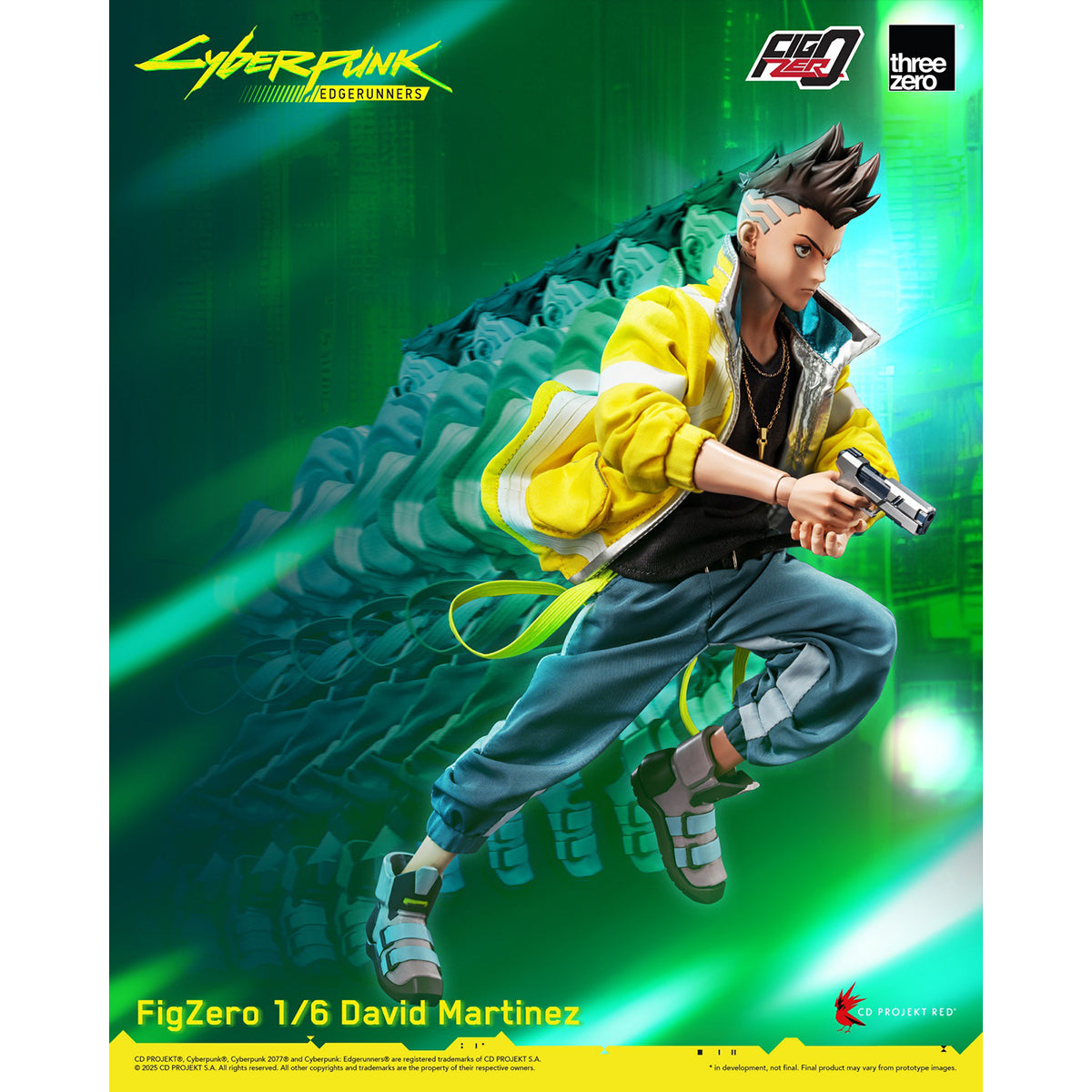 Threezero Cyberpunk: Edgerunners David Martinez 1/6 Scale Action Figure