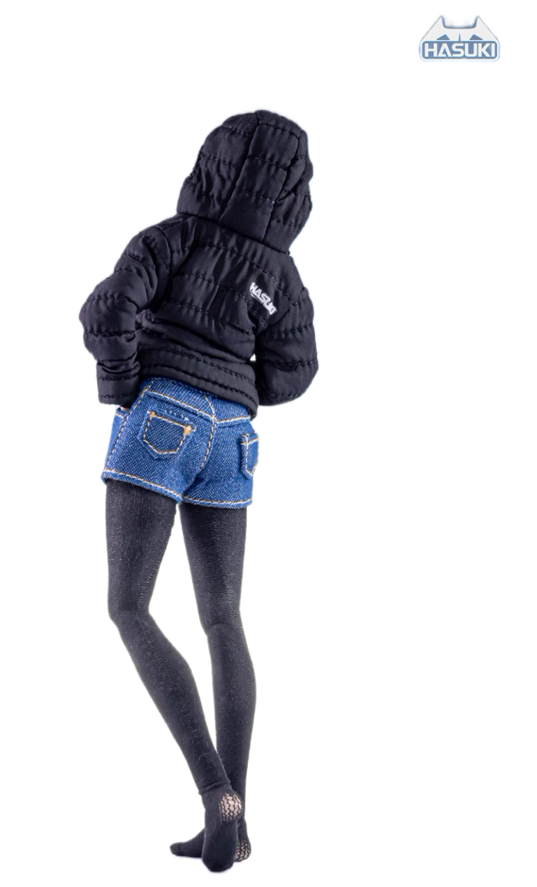 Hasuki CS009 Down Jacket 1/12 Scale Doll Clothes Accessory Fit Action Figure