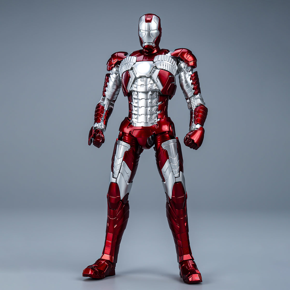 Maquetas de plástico Fondjoy: Infinity Saga - Figuras de acción coleccionables en miniatura a escala 1:12 de Iron Man, estilo Mecha Musume MK5