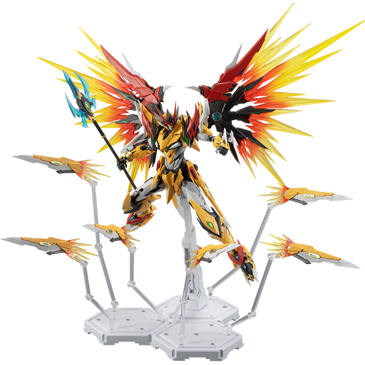Kits de modelos de plástico de MOTOR NUCLEAR: BAIQI, Mecha, figuras de acción coleccionables de 22 cm