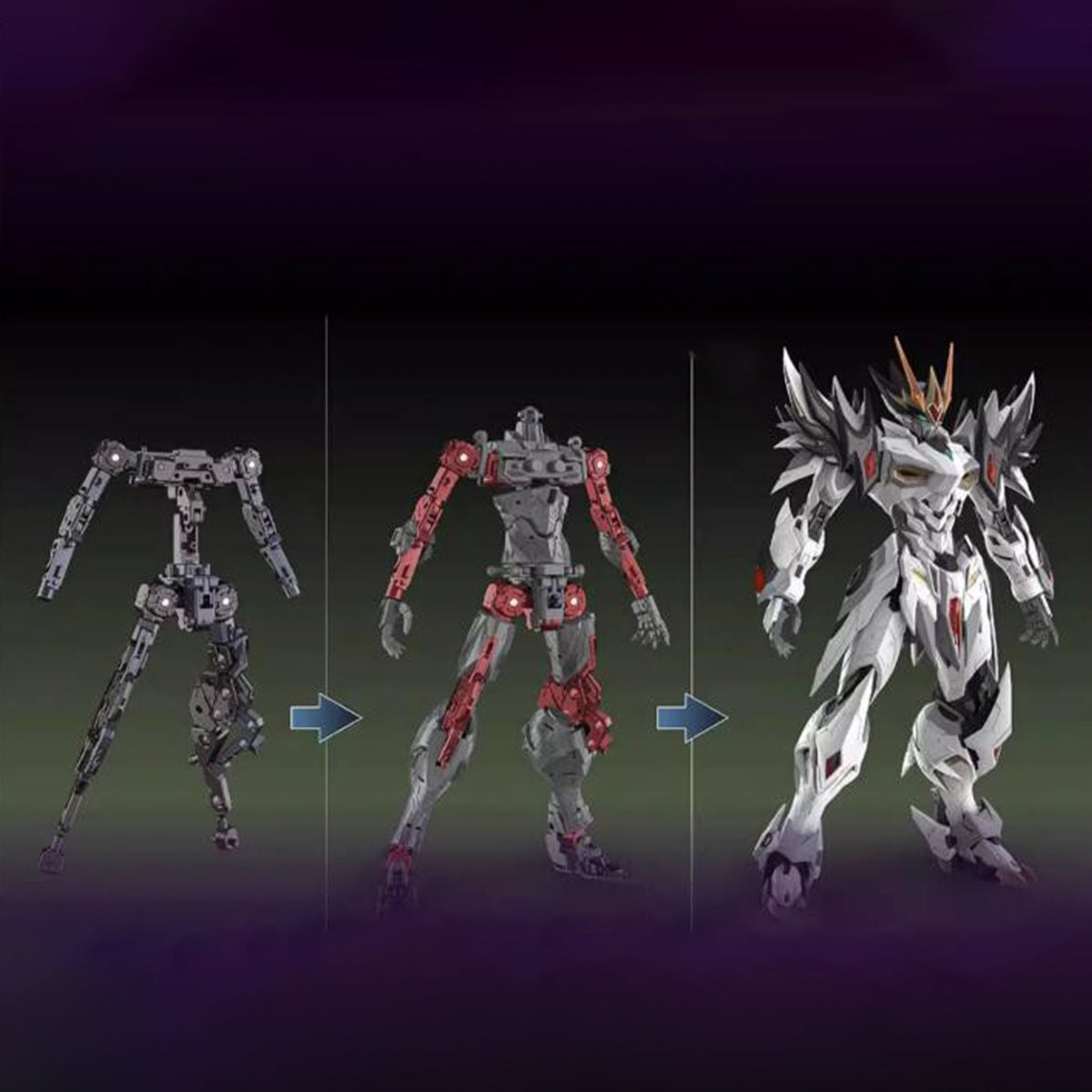 MOTOR NUCLEAR Plastic Model Kits: CAOREN,Mecha,20 cm Collectible Action Figures