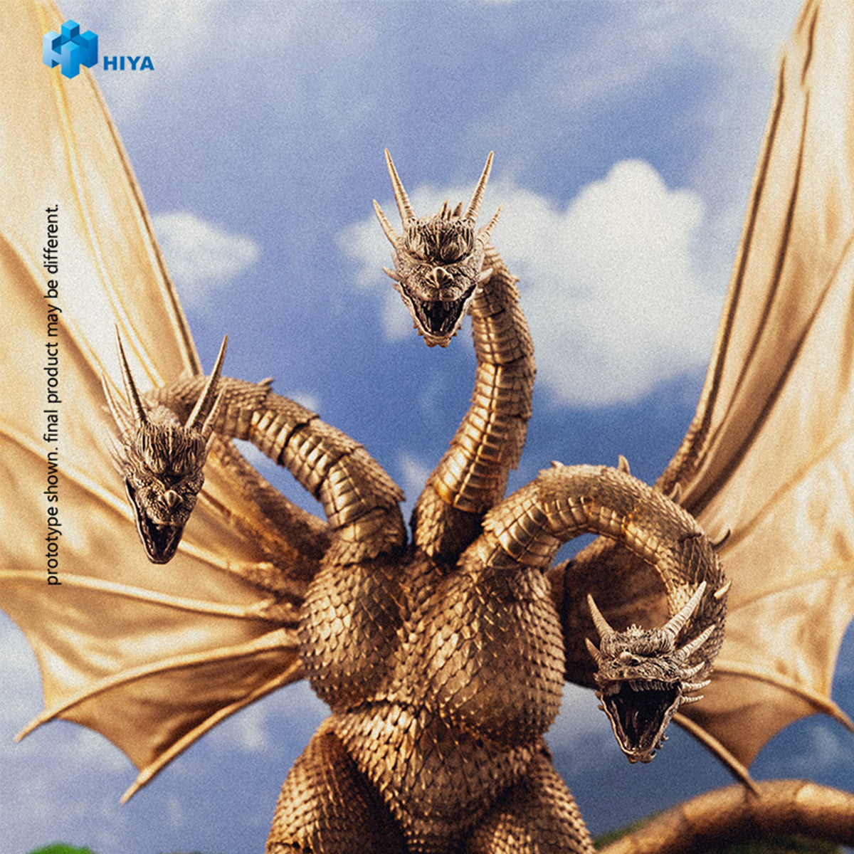 HIYA BASICシリーズ 1991版 王者キドラ EBG0280 HIYA】Exquisite Basic Series King Ghidorah 1991 UNBOXING