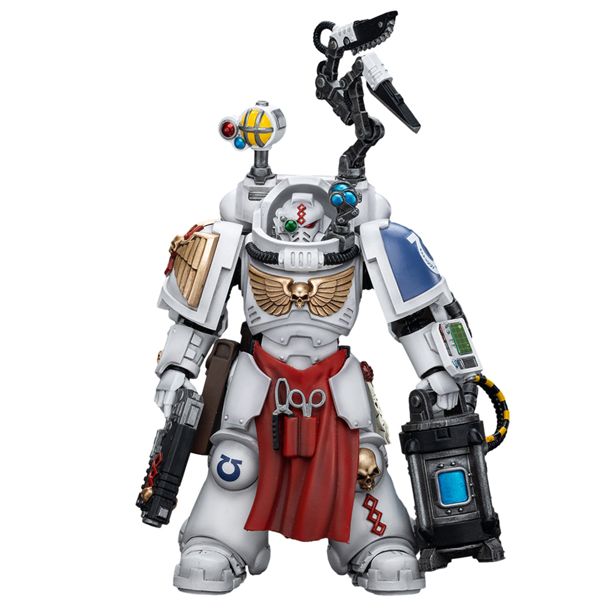 JoyToy Warhammer 40K Échelle 1:18 : Figurines d'action Uitramarines Apothecary Biologis