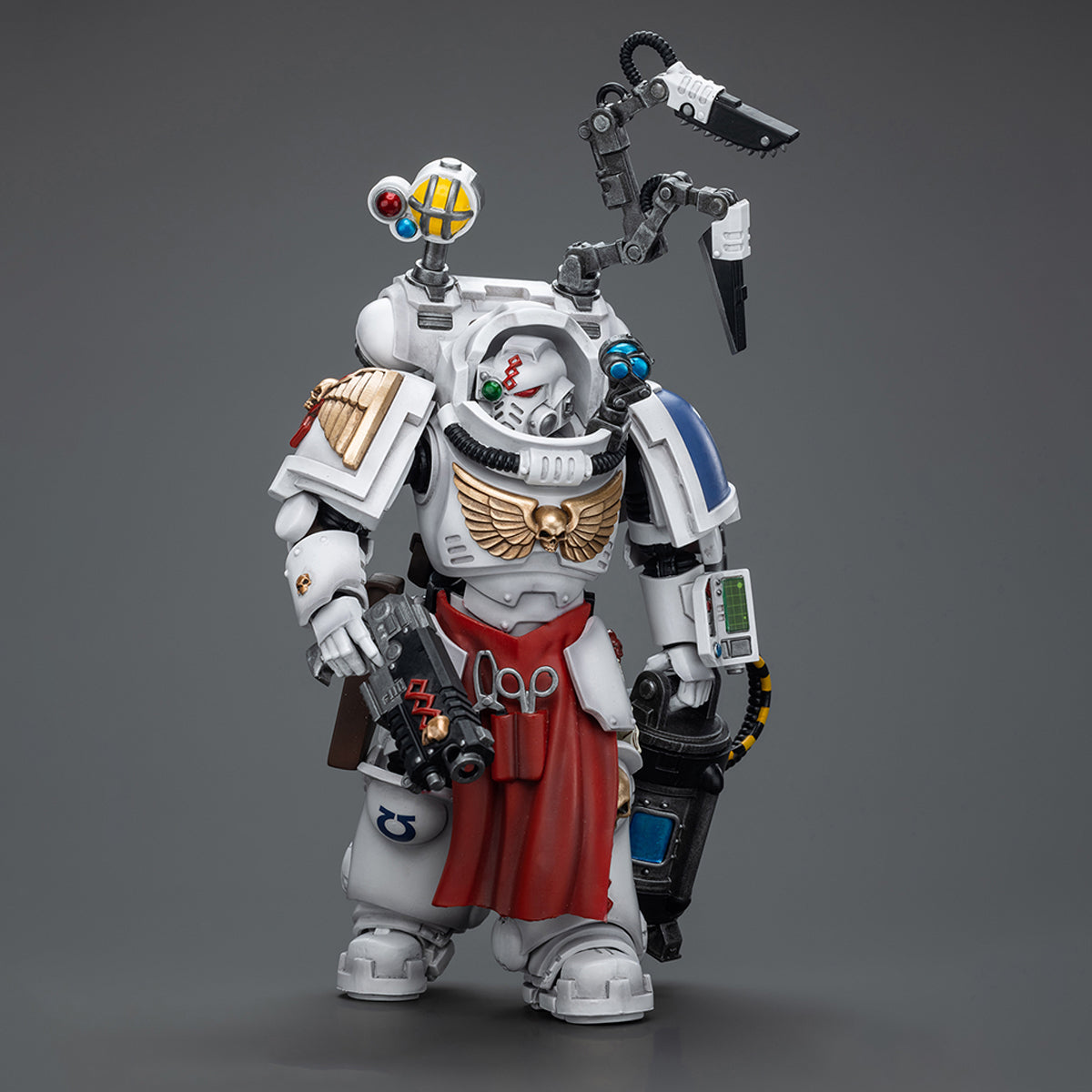 JoyToy Warhammer 40K Échelle 1:18 : Figurines d'action Uitramarines Apothecary Biologis