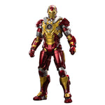 ZD Toys - Colección completa: Serie Aniversario (versión no luminosa): Iron Man MK17 (1906-17), figura de acción en miniatura a escala 1:10