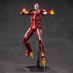 ZD Toys Coffret complet : Série anniversaire Version non lumineuse : Iron Man MK33 (1906-33), figurine miniature à l'échelle 1:10