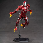ZD Toys Coffret complet : Série anniversaire Version non lumineuse : Iron Man MK33 (1906-33), figurine miniature à l'échelle 1:10