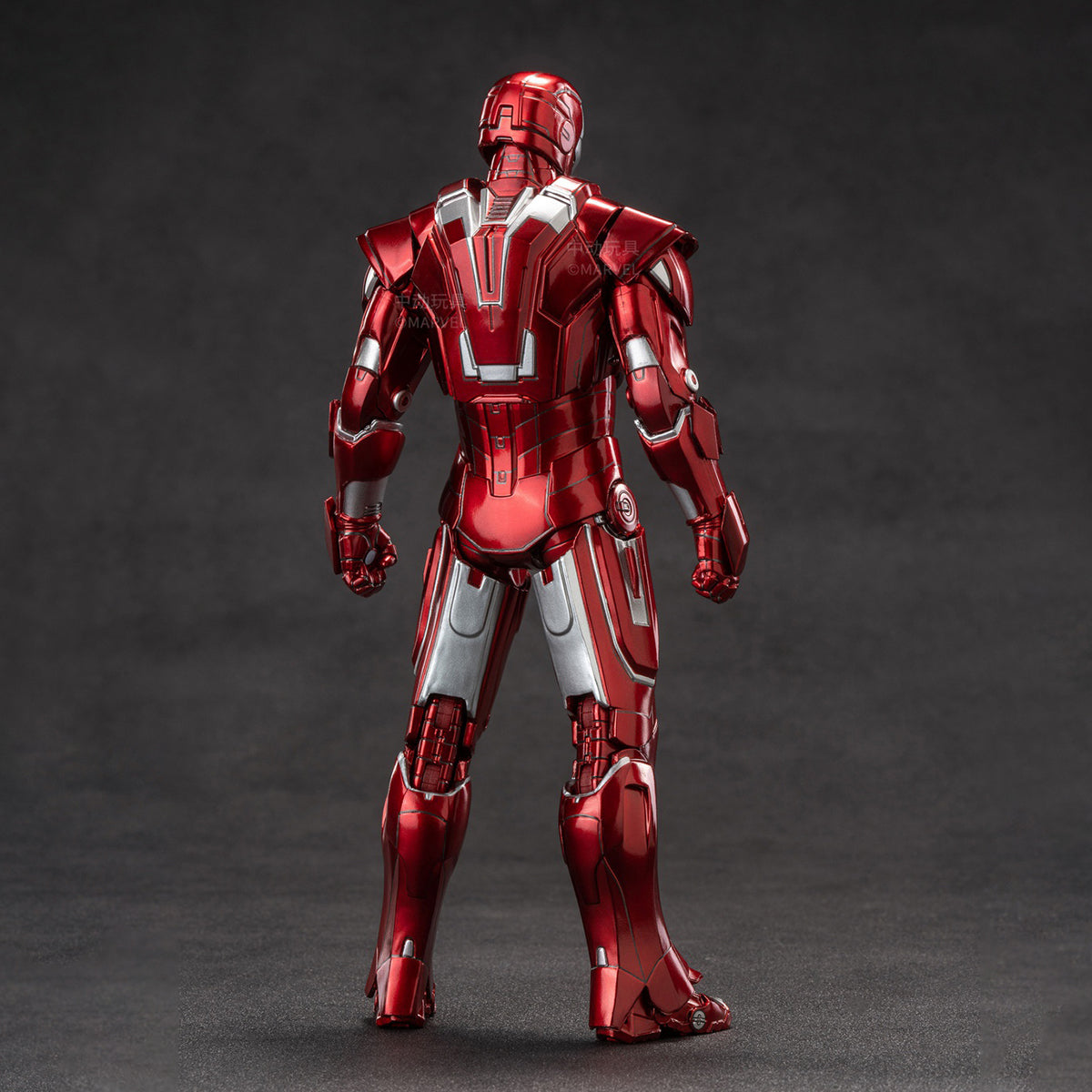 ZD Toys Coffret complet : Série anniversaire Version non lumineuse : Iron Man MK33 (1906-33), figurine miniature à l'échelle 1:10