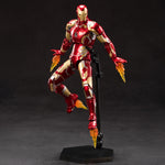 ZD Toys - Colección completa: Serie Aniversario (versión no luminosa): Iron Man MK43 (1906-1943), figura de acción en miniatura a escala 1:10