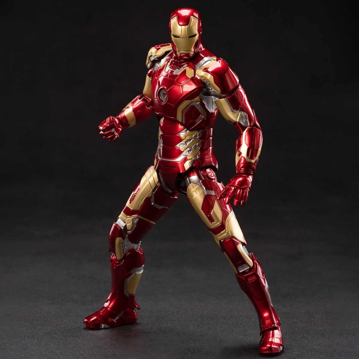 ZD Toys - Colección completa: Serie Aniversario (versión no luminosa): Iron Man MK43 (1906-1943), figura de acción en miniatura a escala 1:10