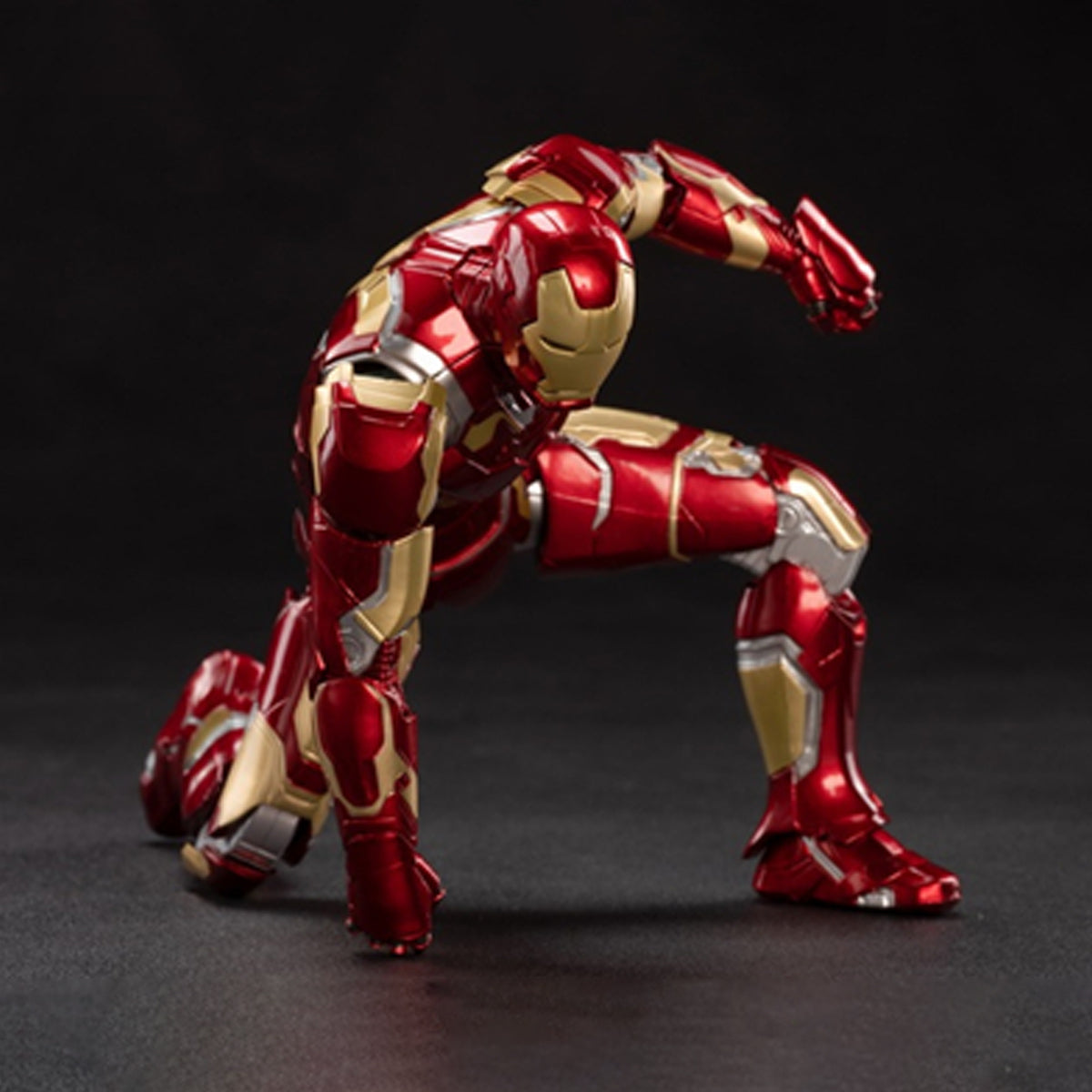 ZD Toys - Colección completa: Serie Aniversario (versión no luminosa): Iron Man MK43 (1906-1943), figura de acción en miniatura a escala 1:10