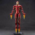 ZD Toys - Colección completa: Serie Aniversario (versión no luminosa): Iron Man MK45 (1906-1945), figura de acción en miniatura a escala 1:10