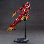 ZD Toys - Colección completa: Serie Aniversario (versión no luminosa): Iron Man MK45 (1906-1945), figura de acción en miniatura a escala 1:10