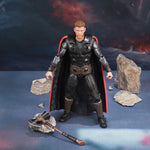Ensemble complet de jouets ZD : Série classique articulée de 7 pouces : Thor, avec version de base lumineuse, figurine d'action miniature