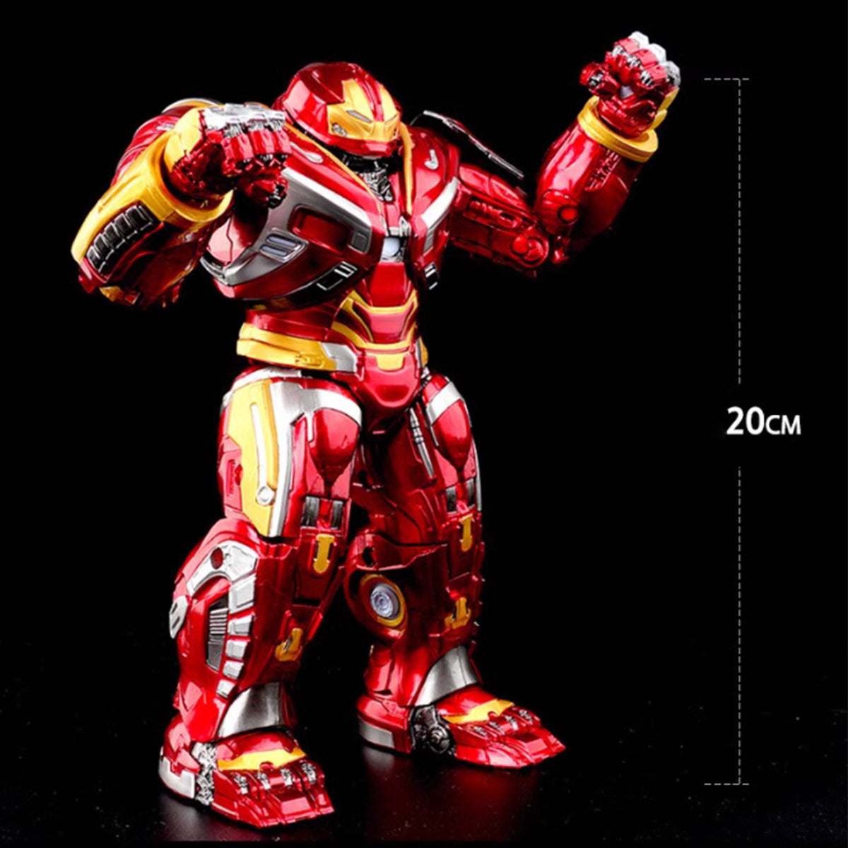 ZD Toys Full Set: 7-inch Articulated Classic Series - Hulkbuster Armor, Movice Style Miniature Action Figurine
