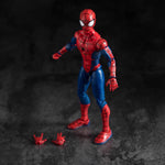 ZD Toys Full Set: 7-inch Articulated Classic Series with Stand Version: Classic Spider Man, Movice Style, Miniature Action Figurine