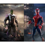 ZD Toys - Conjunto completo: Figura de acción en miniatura articulada de 18 cm de Hulk (versión normal)