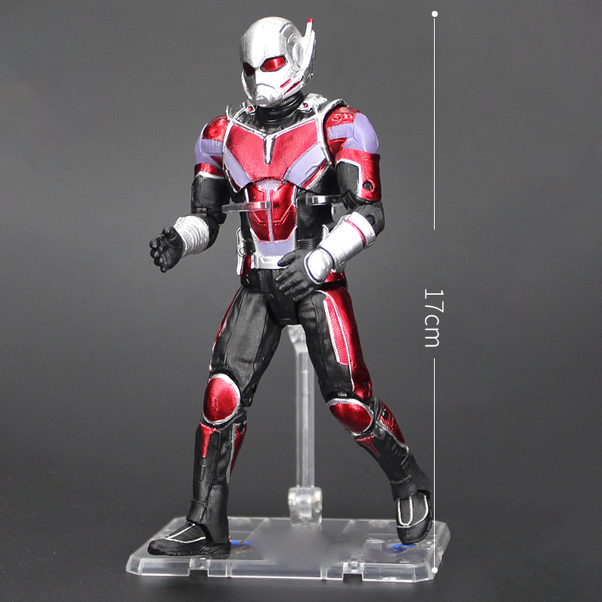 ZD Toys Full Set: 7-inch Articulated Classic Series with Stand Version: Ant-Man, Movice Style, Miniature Action Figurine