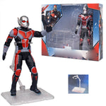 ZD Toys Full Set: 7-inch Articulated Classic Series with Stand Version: Ant-Man, Movice Style, Miniature Action Figurine