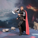 ZD Toys Full Set: 7-inch Articulated Classic Series with Stand New Version: Thor, Movice Style, Miniature Action Figurine