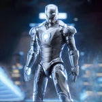 Coffret complet ZD Toys : Iron Man Hall of Armor de 10 cm (4 pouces) - MK2, style film, figurine d'action miniature