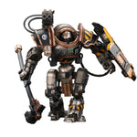 JOYTOY Iron Warriors Iron Circle Domitar-Ferrum Class Battle-automata with Karceri Battle Shield and Graviton Crusher JT02847 1/18 Scale Action Figure