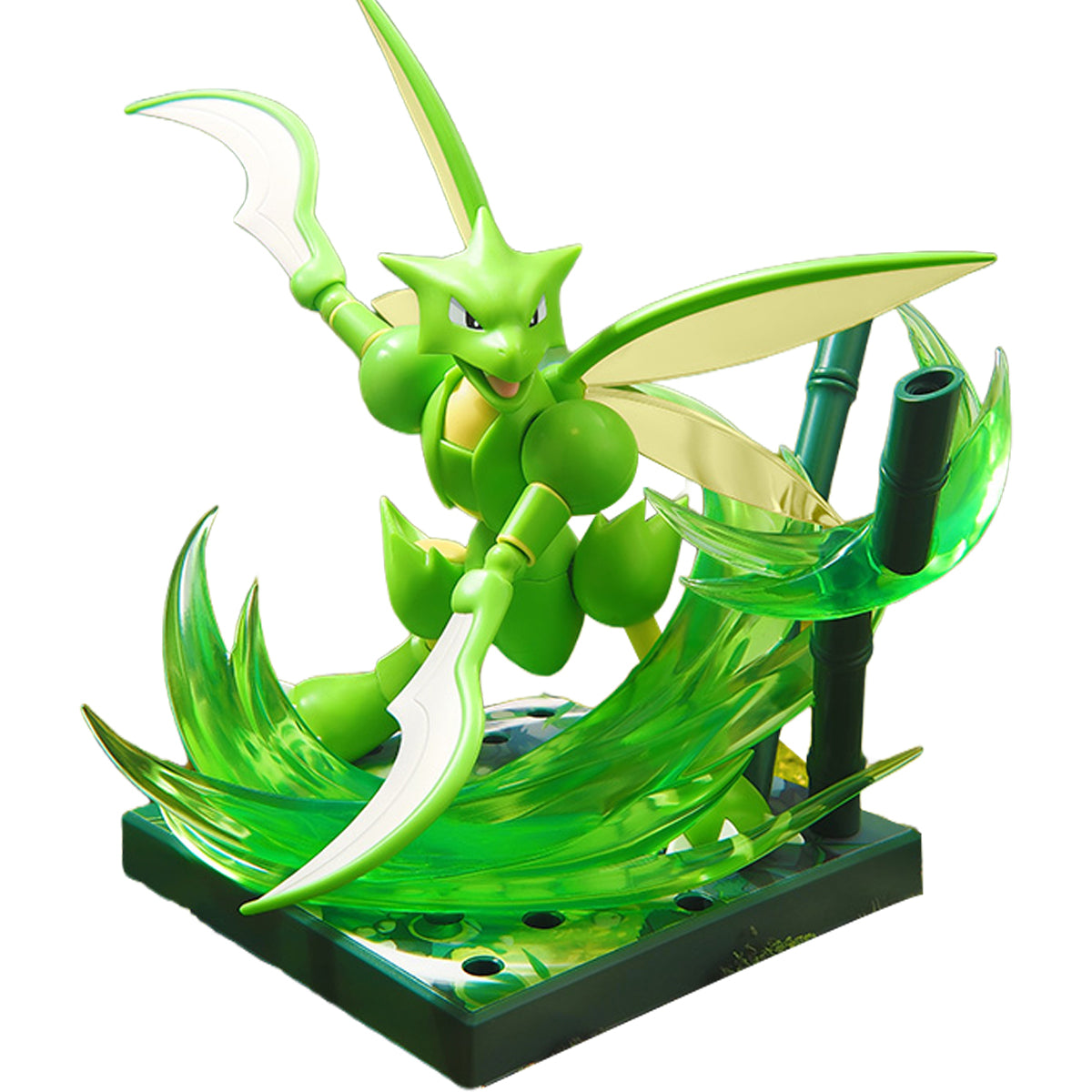 BLOKEES Pokémon Classic Edition L - Cinderace 74108/Lucario 74107/Snorlax 74106/Scyther 74105 Model Kit
