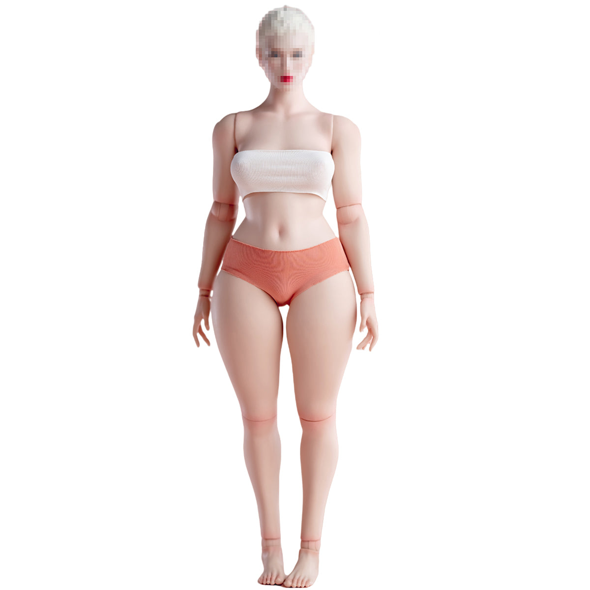 Worldbox AT218 Plus Size Female Body 1/6 | Pale or Light Suntan