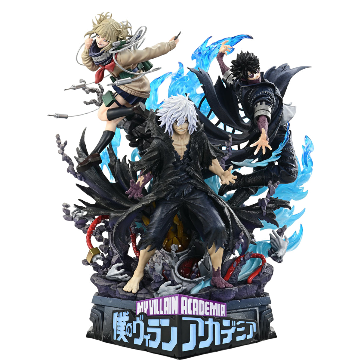 Prime 1 Studio Tomura Shigaraki, Dabi, and Himiko Toga Statue Regular Version Art Statue