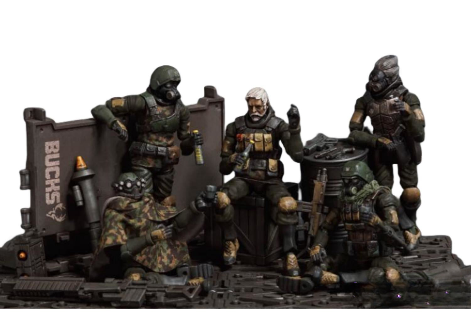 HiPlay Toys Alliance X Acid Rain Collectible Figure: Acid Rain: Walk in The Park 1:18 Miniature Action Figure FAV-SP14