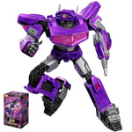 Transformers One de la serie Blokees Champion: kits de modelos de ensamblaje Shockwave/Shockblast